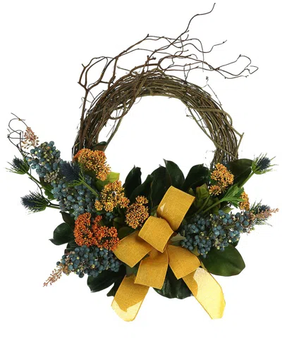 Creative Displays Fall Blueberry Spray Wreath