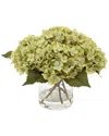 Creative Displays Green Hydrangea Floral Arrangement In Multi