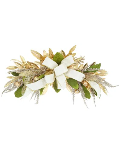 Creative Displays Handcrafted Holiday Swag With Magnolia Leaves In Multi