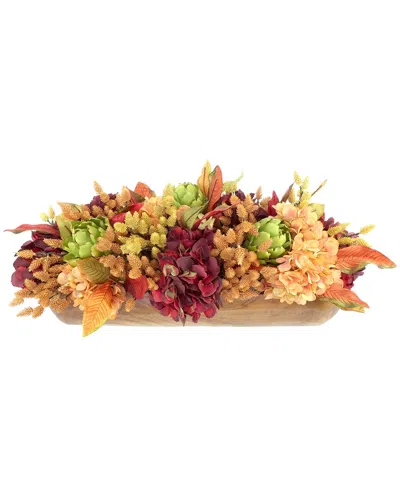Creative Displays Handmade 27 Fall Wreath With Hydrangeas In Multi