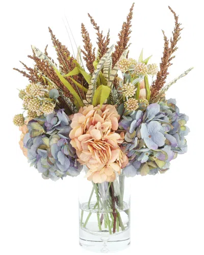 Creative Displays Handmade Fall Arrangement With Heathers & Dahlias In Multi