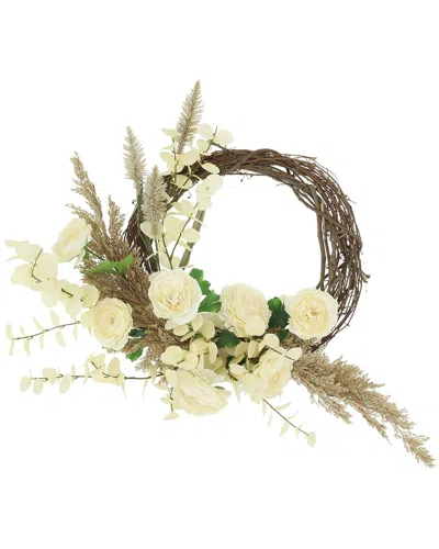 Creative Displays Handmade Fall Centerpiece With Hydrangeas & Artichokes In Multi
