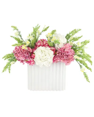 Creative Displays Handmade Faux Centerpiece With Peonies In Multi