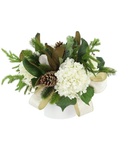 Creative Displays Handmade Holiday Floral With Hydrangeas In Animal Print