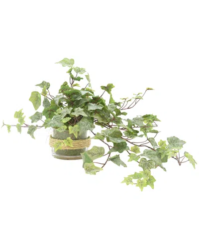 Creative Displays Hanging Ivy Floral Arrangement In Green