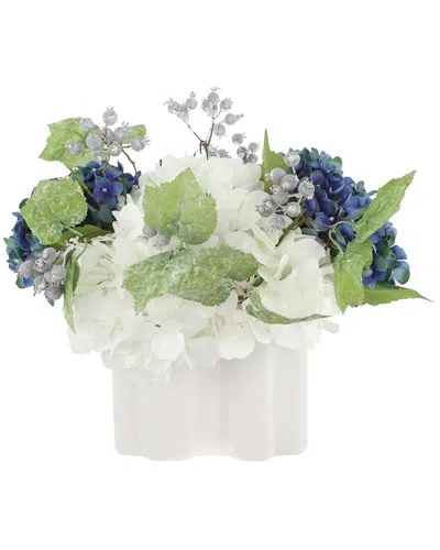 Creative Displays Hydrangea And Berry Arrangement In Multi