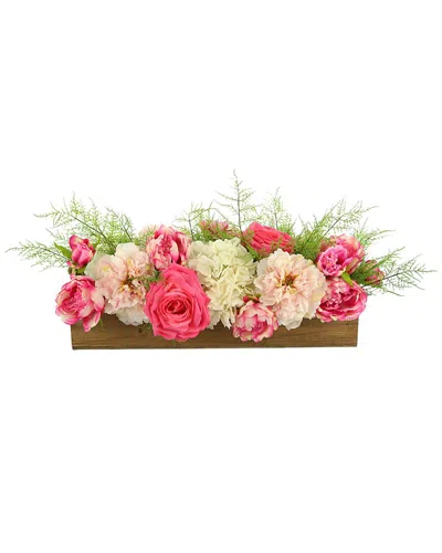 Creative Displays Hydrangeas And Peonies Arranged In Multi