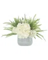 Creative Displays Hydrangeas And Viburnum Arranged