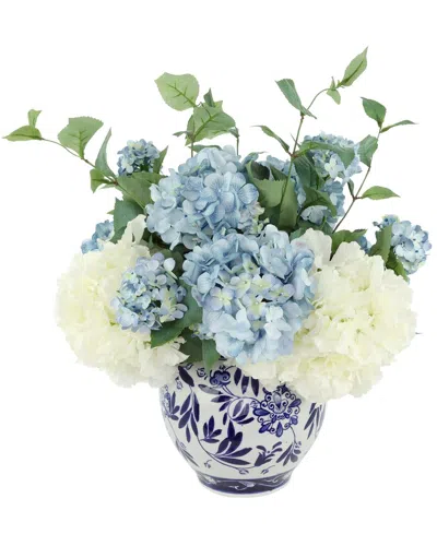 CREATIVE DISPLAYS CREATIVE DISPLAYS HYDRANGEAS ARRANGED IN DECORATIVE VASE