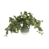 Creative Displays Ivy Arrangement In A Ceramic Vase With Handle