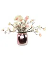 Creative Displays Modern Butterfly Magnolia Arrangement In Pink