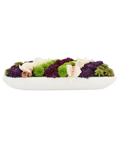 Creative Displays Orchid In White