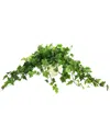 CREATIVE DISPLAYS CREATIVE DISPLAYS ORGANIC MODERN FROSTED IVY IN CERAMIC POT