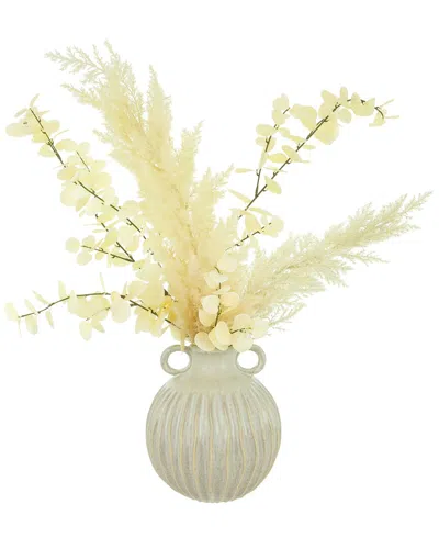 Creative Displays Pampas And Eucalyptus Arrangemen In Gold