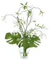 Creative Displays Philo Leaf And Willow Branch Arrangement In Green