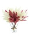 Creative Displays Pink And Cream Pampas Arrangement In Cream