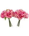 Creative Displays Pink Peony Bouquet Bundle In Pink