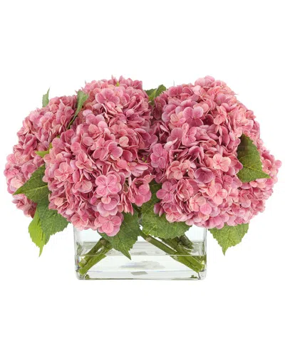 Creative Displays Real Touch Hydrangea In Glass Va