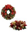 Creative Displays Red & Gold Christmas Bundle In Red