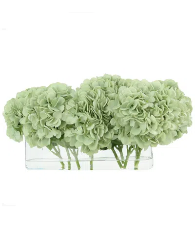 Creative Displays Seafoam Hydrangea Arrangement In Green