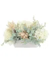 Creative Displays Spring Centerpiece With Hydrangeas In Multi