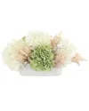 Creative Displays Spring Centerpiece With Hydrange In Multi