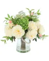 Creative Displays Spring Floral With Peonies In Multi