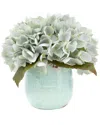 Creative Displays Teal Hydrangea Floral Arrangement