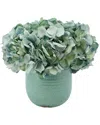 Creative Displays Teal Hydrangea Floral Arrangement