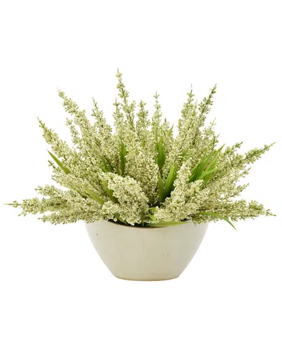 Creative Displays White Heather Floral Arrangement