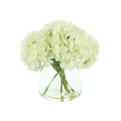 Creative Displays White Hydrangea Floral Arrangement