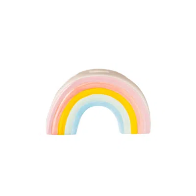 Creative Gifts International Ceramic Rainbow Bank In Multi