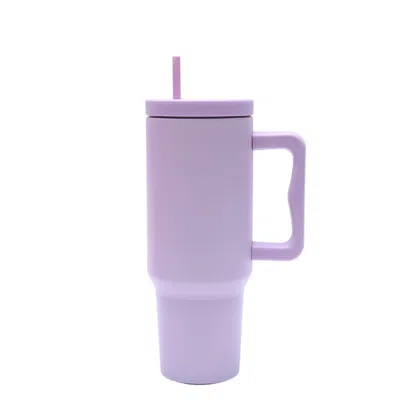 Creative Gifts International Stainless Steel Modern Tumbler In Lavender In Purple