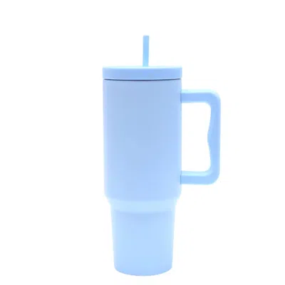 Creative Gifts International Stainless Steel Modern Tumbler In Light Blue