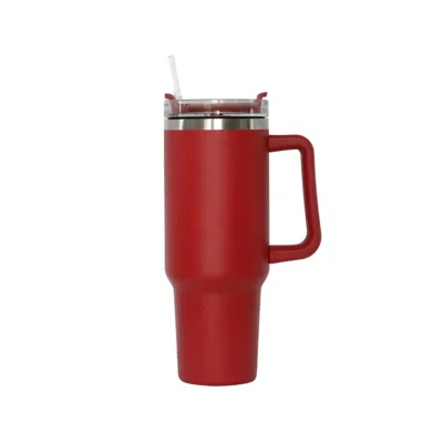 Creative Gifts International Stainless Steel Tumbler In Red
