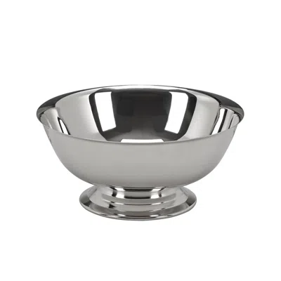 Creative Gifts International Traditional Paul Revere Style Bowl In Silver