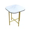Creative Images Ceramic Top + Golden Metal Frame