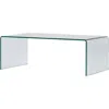 Creative Images Coffee Table, 12mm Bent Tempered Glass