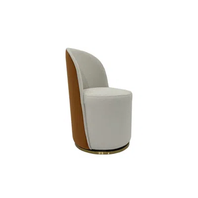 Creative Images International Set Of 2 Dining Chair With Gray Pu Seat And Matte Silver Legs