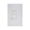 Creative Images International Set Of 4 Polypropylene Side Chair, White