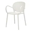Creative Images Midcentury Polypropylene Arm Chair, Set Of 4