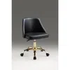 Creative Images Office Chair With Gold Base