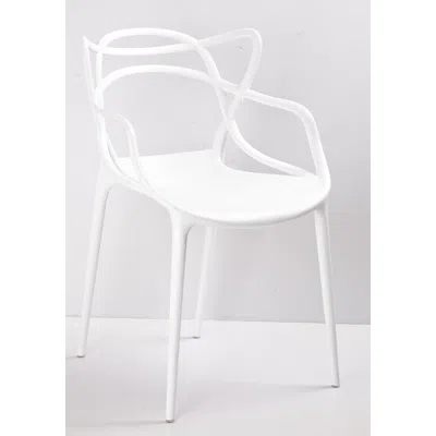 Creative Images Pp Chair, White, Set Of 4