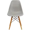 Creative Images Pp Chair With Wood Legs,gray, Set Of 2