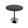 Creative Images Rd Wood Top Dining Table W/ Chrome Base