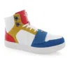 Creative Recreation Men's Cesario Lux Sneakers In White/red/blue In Multi