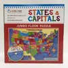 Creative Teaching Materials States & Capitals Jumbo Floor Puzzle With Cd