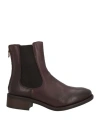 Creative Woman Ankle Boots Dark Brown Size 8 Leather