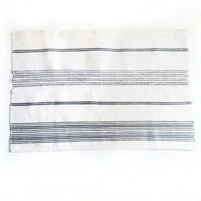 Creative Women Aden Cotton Bath Mat In Orange