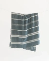 Creative Women Aden Cotton Bath Towel In Blue